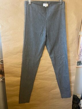 Grey Skinny Ponte Pants - Unknown Brand